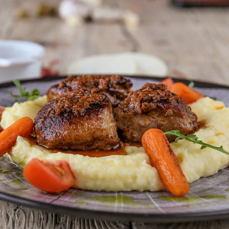 Veal medallions